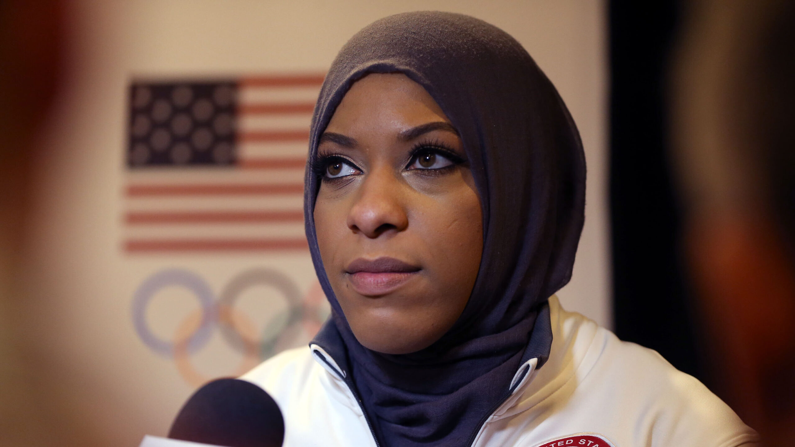 N.J. teacher files suit Olympian for claiming to have removed the hijab from the head of a 7-year-old