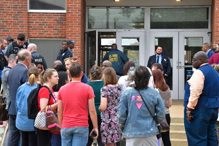 Shooting at St. Louis High School Kills a Teen and a Woman