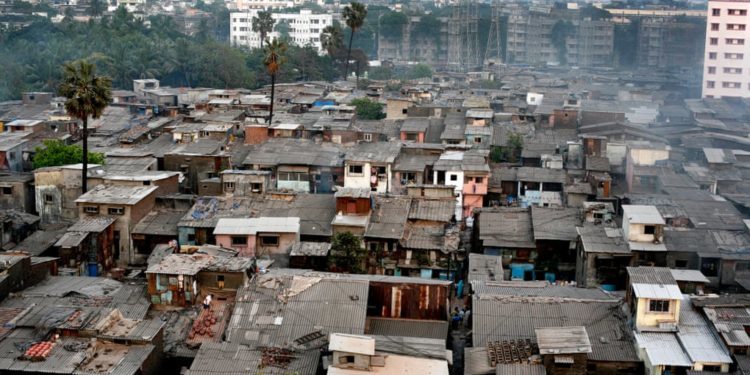 What is the Indian slum suffering from?