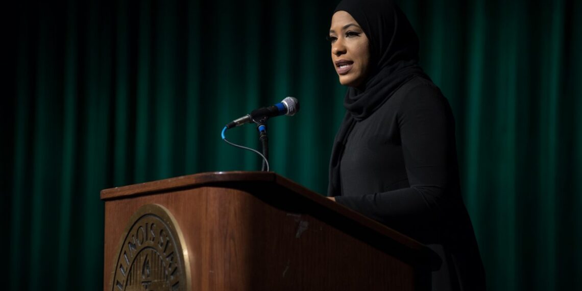 N.J. teacher files suit Olympian for claiming to have removed the hijab from the head of a 7-year-old